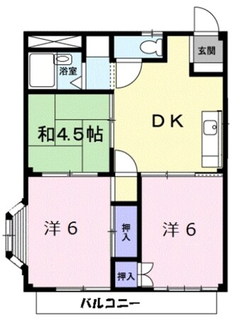 シティハイツT・Nの物件間取画像